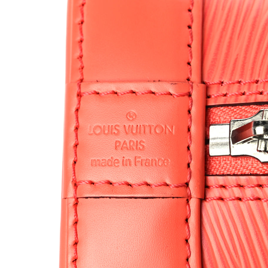 Louis Vuitton Epi Alma BB  Poppy Image 5