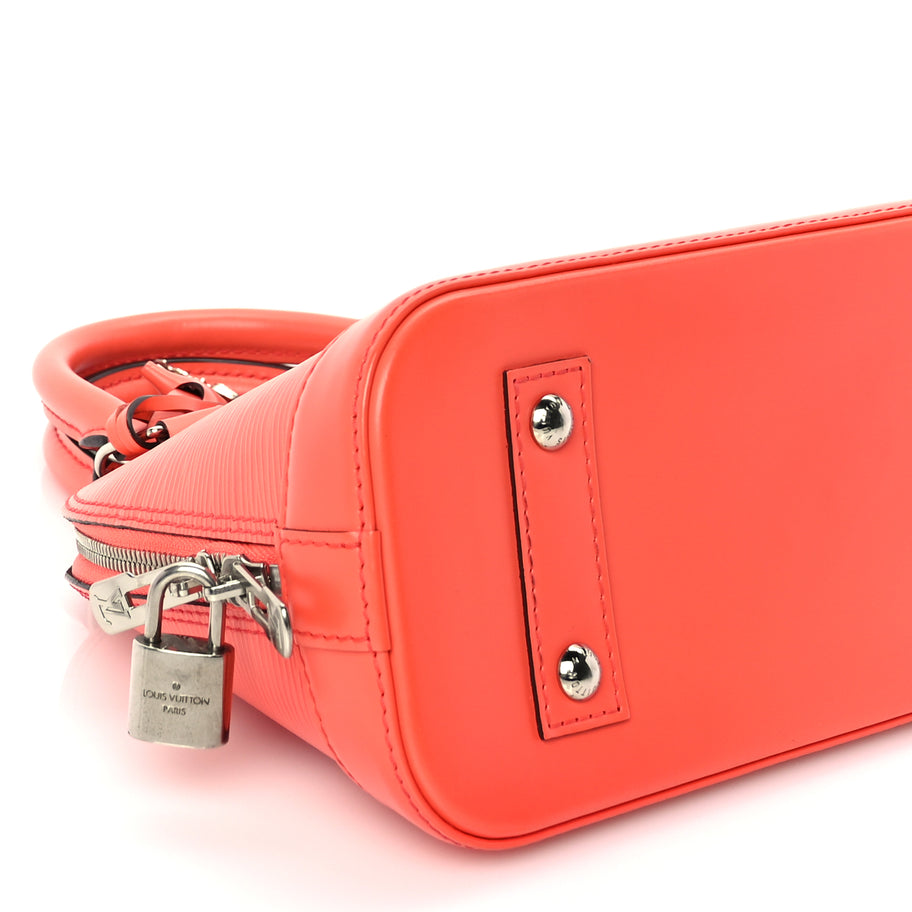 Louis Vuitton Epi Alma BB  Poppy Image 7