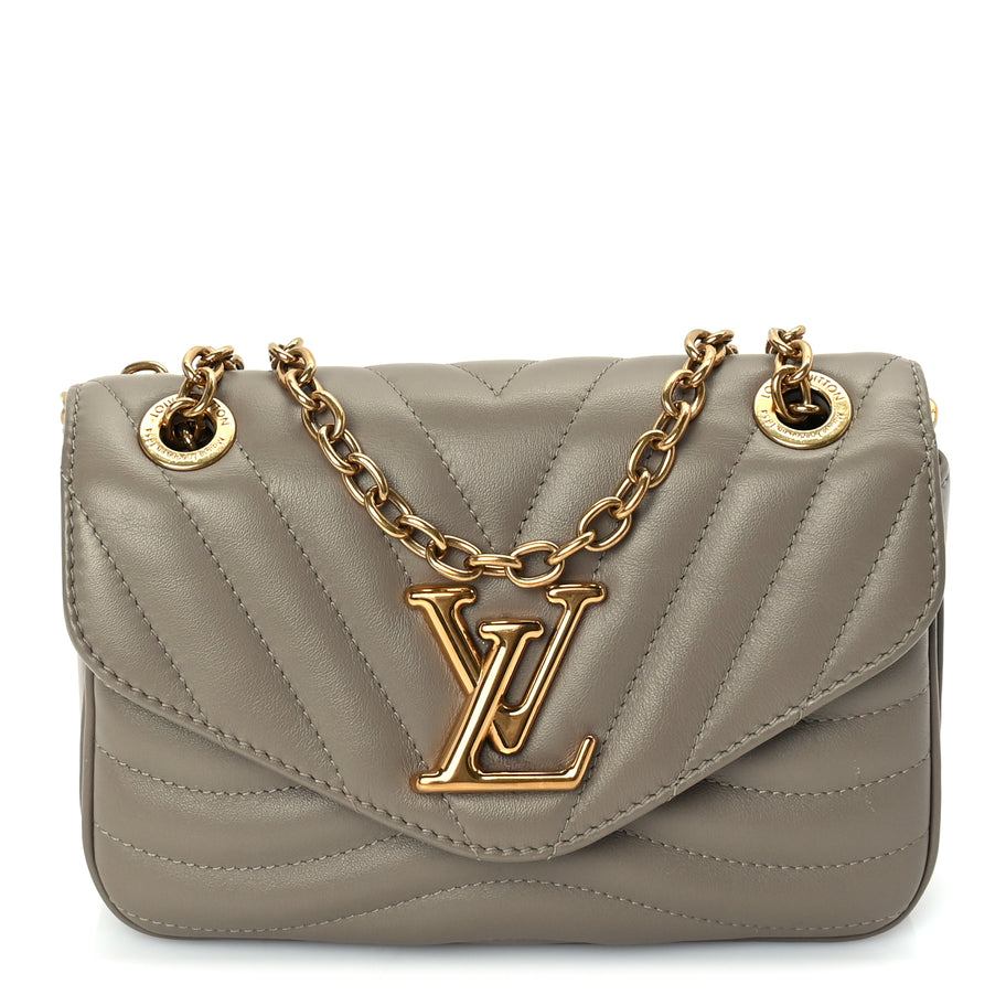 Louis Vuitton Calfskin New Wave Chain PM NM Taupe Image 1