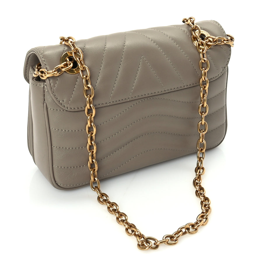 Louis Vuitton Calfskin New Wave Chain PM NM Taupe Image 2