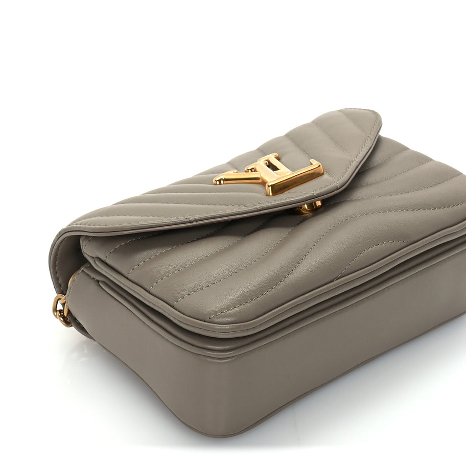 Louis Vuitton Calfskin New Wave Chain PM NM Taupe Image 7