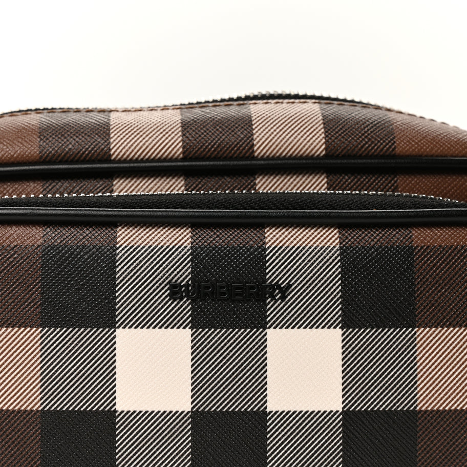 Burberry Canvas Check Paddy Messenger  Birch Brown Image 6