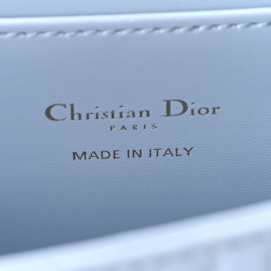 Christian Dior Calfskin Quilted All Over Miss Dior Flap  Azur Image 5