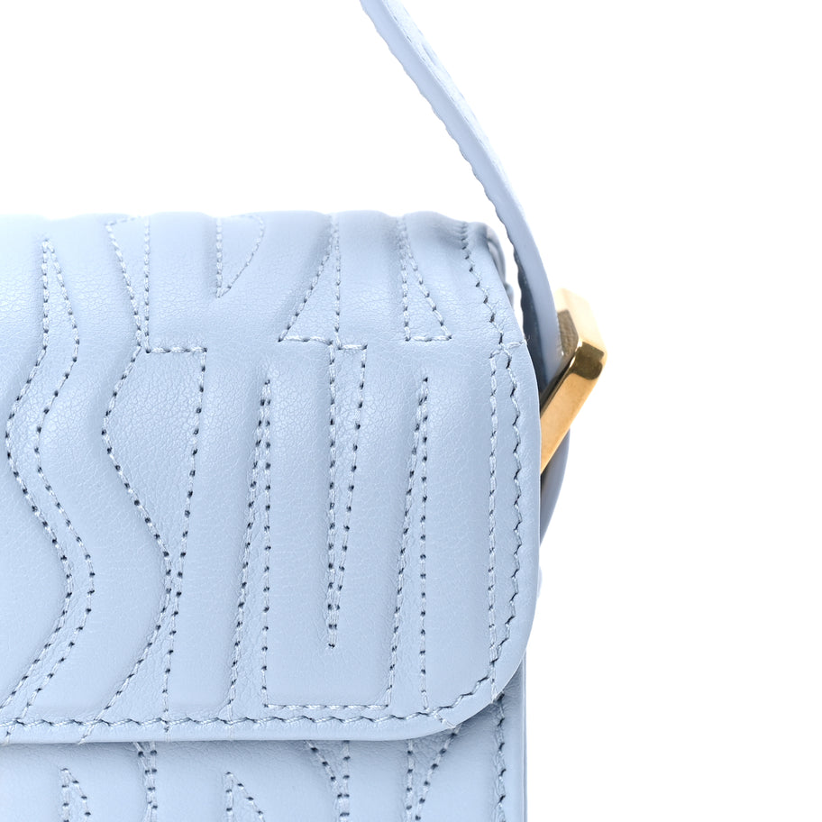 Christian Dior Calfskin Quilted All Over Miss Dior Flap  Azur Image 6