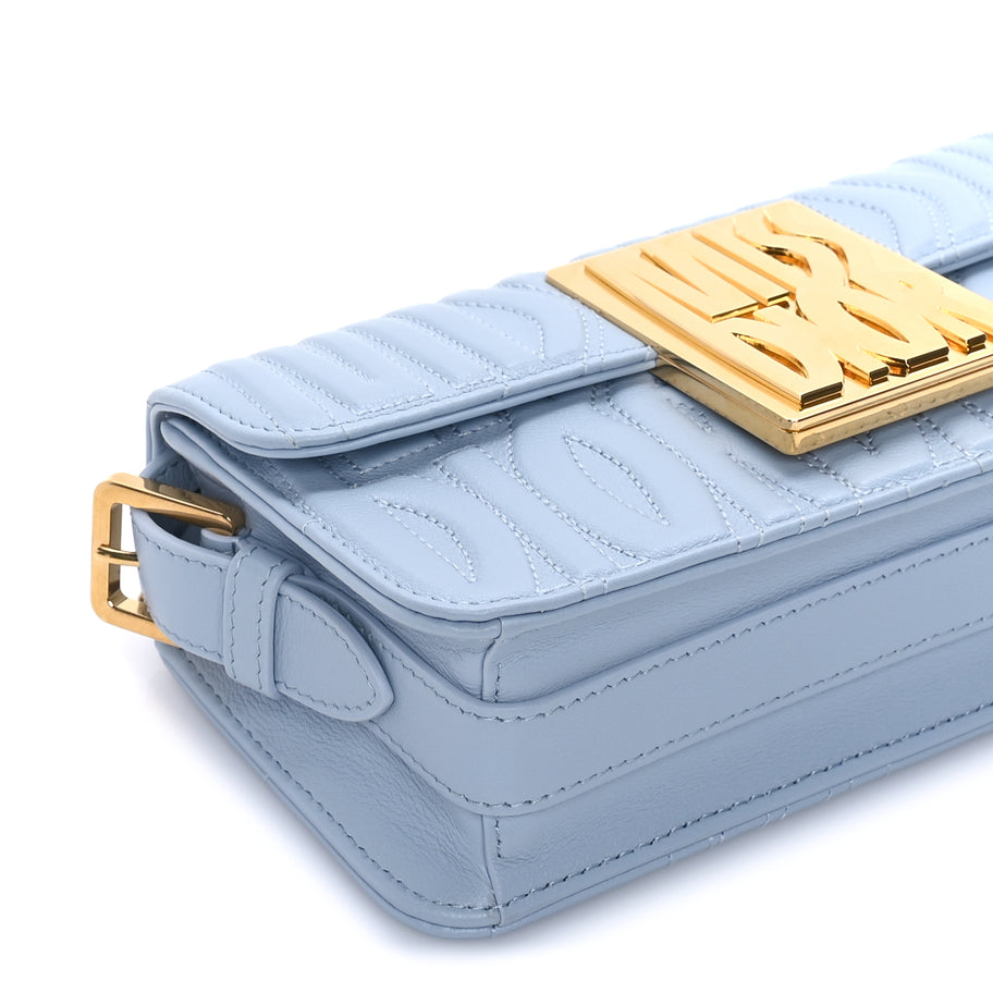 Christian Dior Calfskin Quilted All Over Miss Dior Flap  Azur Image 7