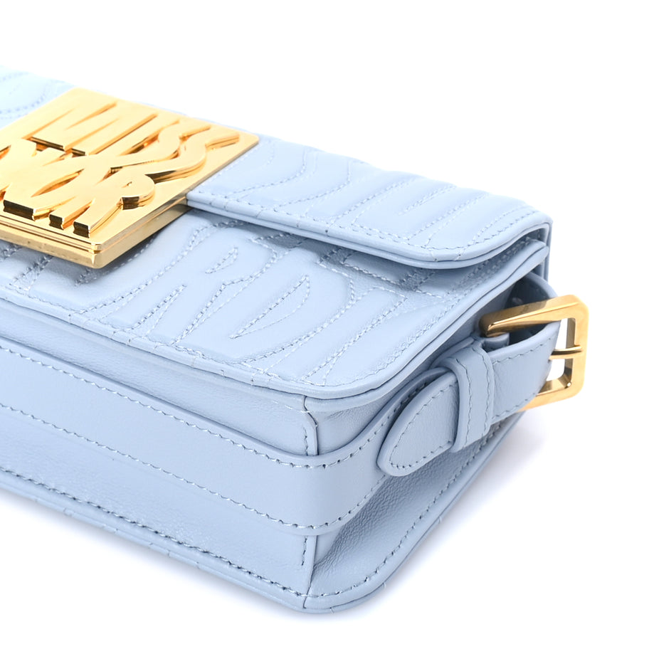 Christian Dior Calfskin Quilted All Over Miss Dior Flap  Azur Image 8