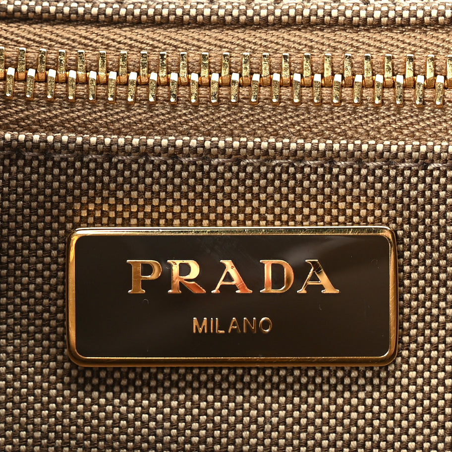 Prada Jacquard Logo Rucksack Backpack  Talco Image 5