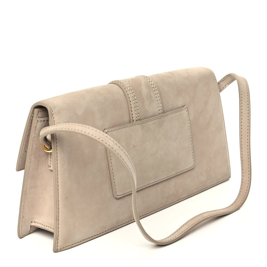 Jacquemus Suede Le Bambino Long Dark Beige Image 2