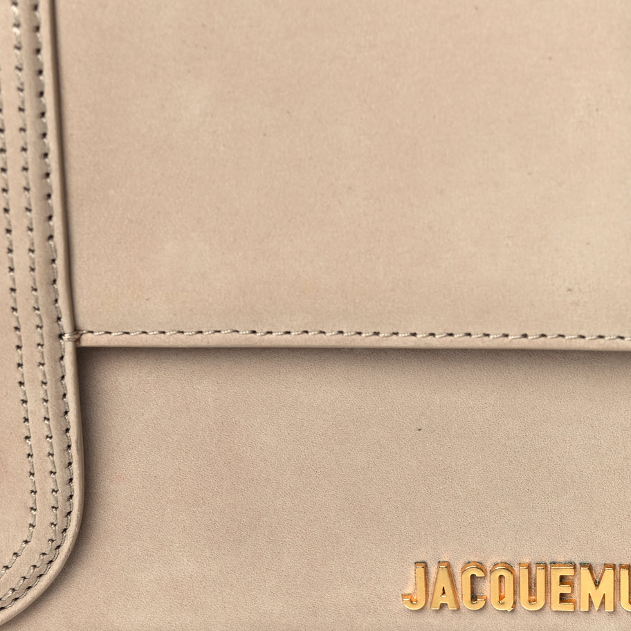 Jacquemus Suede Le Bambino Long Dark Beige Image 6