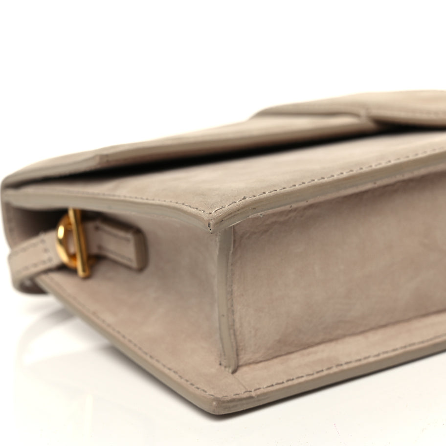 Jacquemus Suede Le Bambino Long Dark Beige Image 7