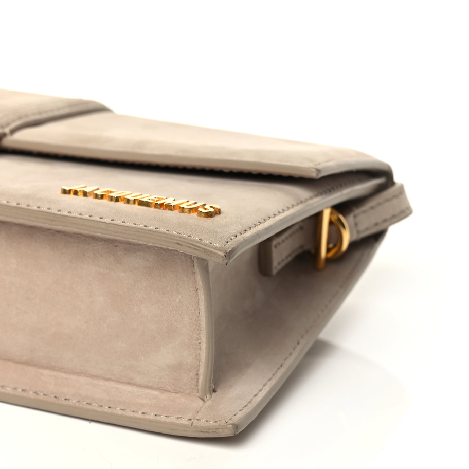 Jacquemus Suede Le Bambino Long Dark Beige Image 8