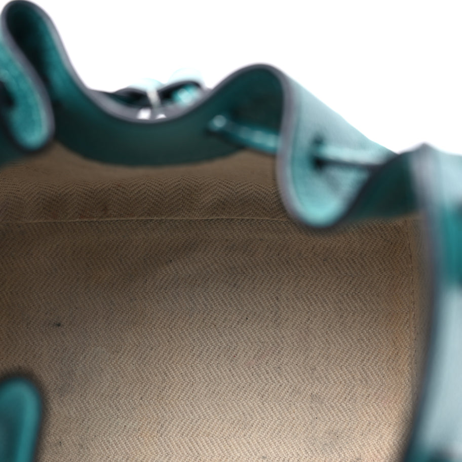 Loewe Calfskin Mini Hammock Shoulder Bag  Green Image 3