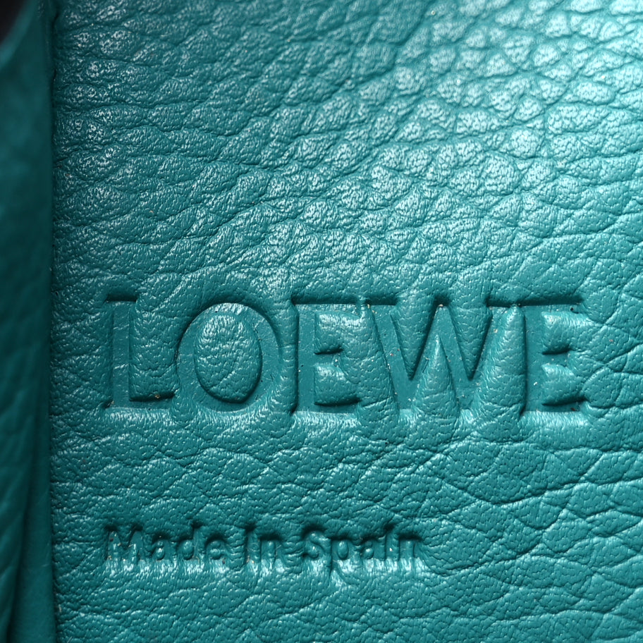 Loewe Calfskin Mini Hammock Shoulder Bag  Green Image 4