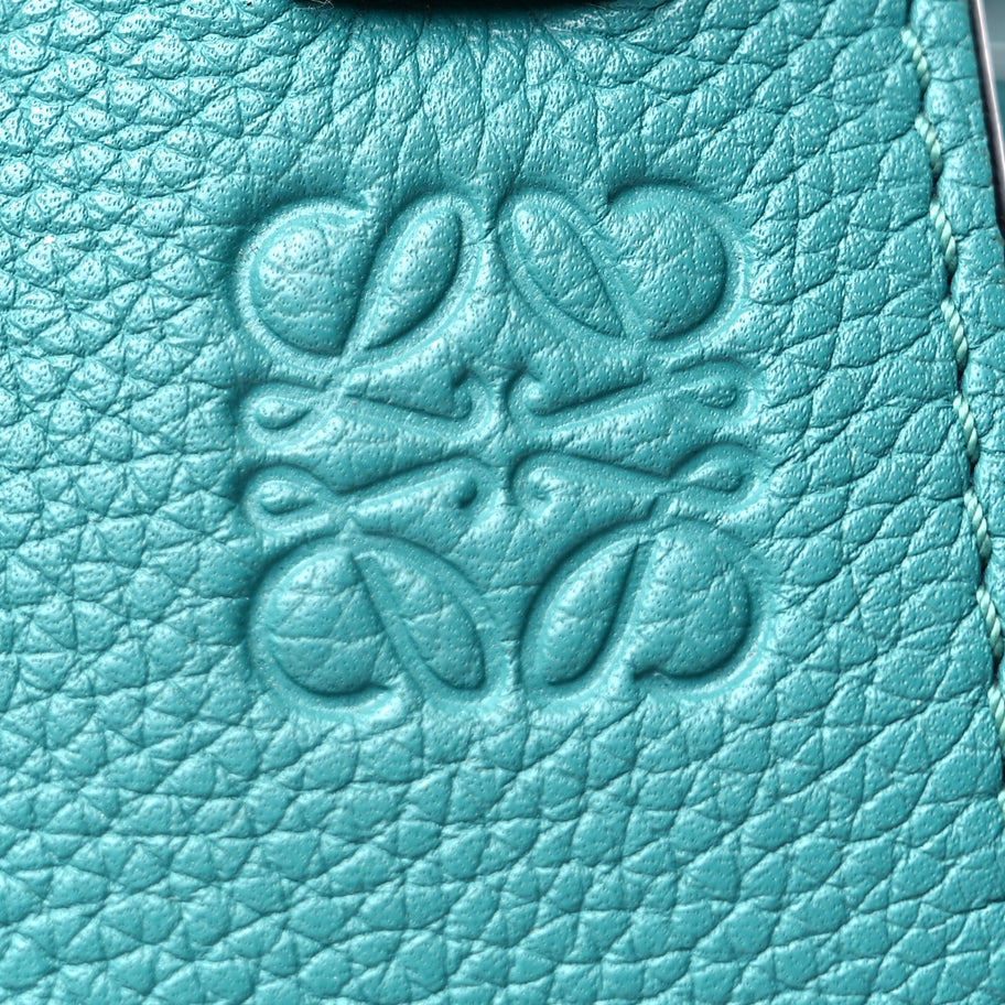 Loewe Calfskin Mini Hammock Shoulder Bag  Green Image 5