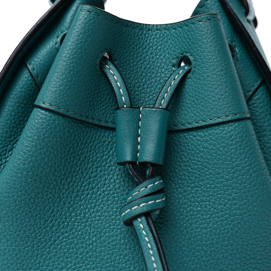 Loewe Calfskin Mini Hammock Shoulder Bag  Green Image 6