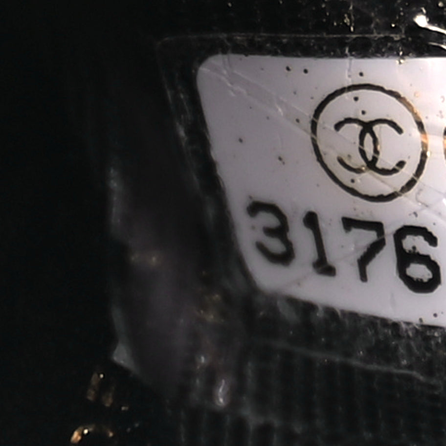 Chanel Calfskin Quilted Mini Drawstring Bucket Bag Black Image 6