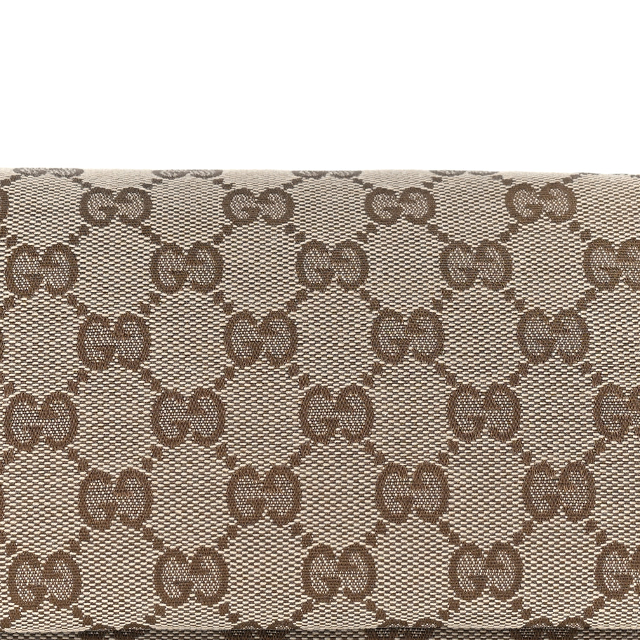 Gucci Monogram Web Small Crossbody Bag Beige Ebony Image 6
