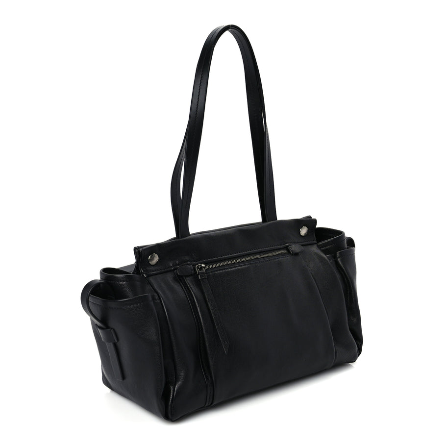 Prada Bufalo Large Route Tote Bag  Black Image 2