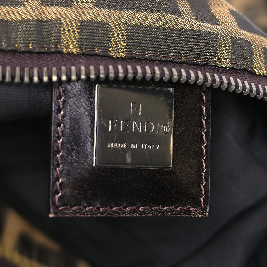 Fendi Zucca Shopping Tote Tobacco Image 5