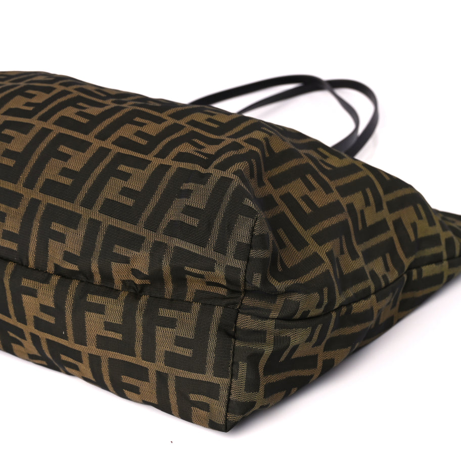 Fendi Zucca Shopping Tote Tobacco Image 7
