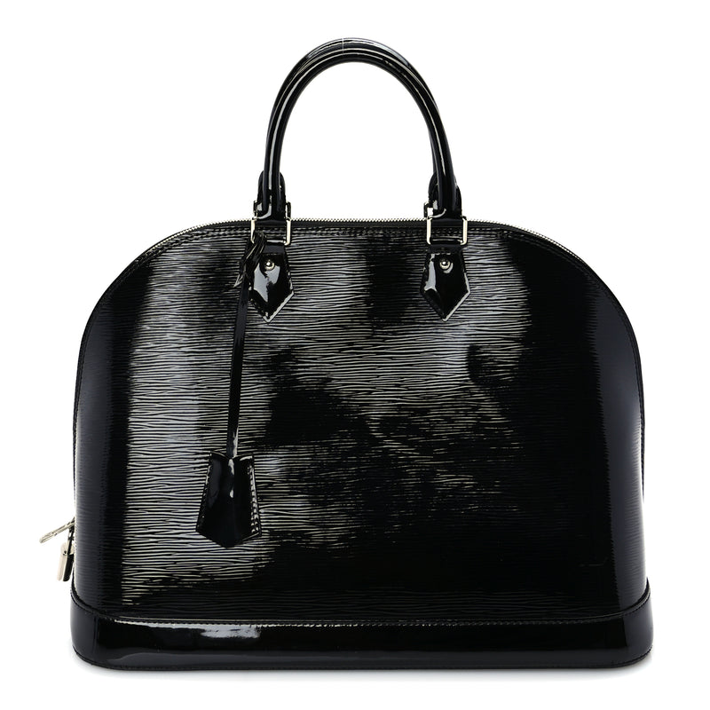  Louis Vuitton Electric Epi Alma GM Black