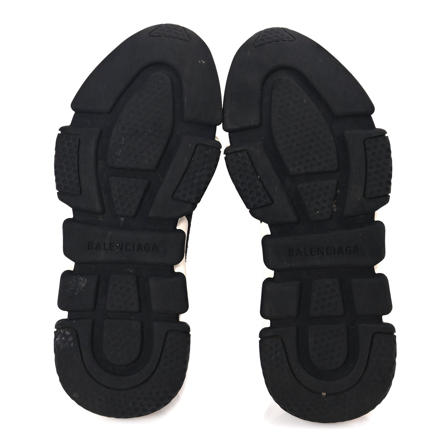 Balenciaga Knit Metal Womens Speed Sneakers 35 Black Image 6