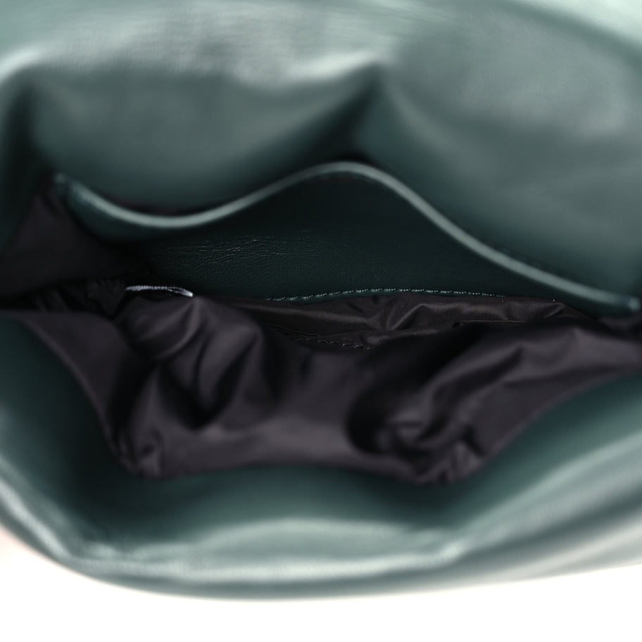 Mulberry Nappa Pillow Quilted Little Softie Bag Mulberry Green Image 3