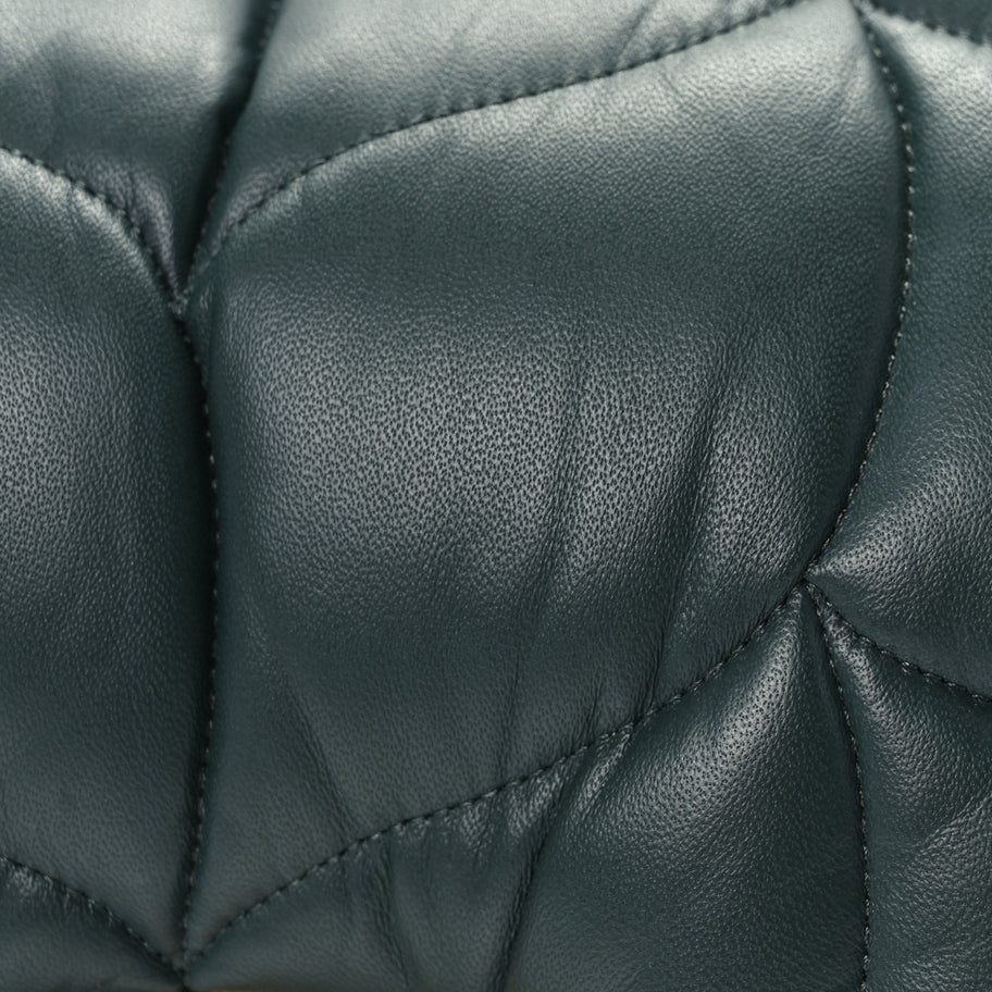 Mulberry Nappa Pillow Quilted Little Softie Bag Mulberry Green Image 5