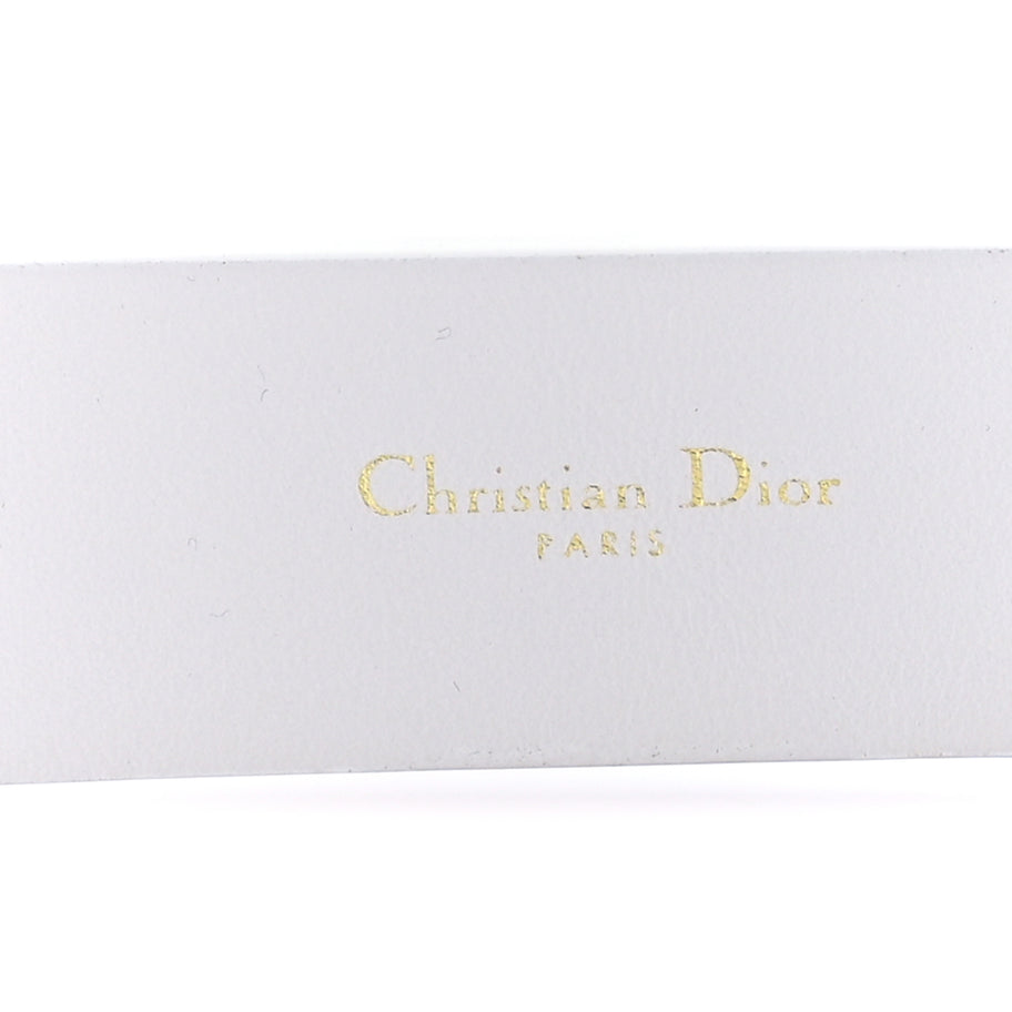 Christian Dior Calfskin 30 Montaigne 70 28 Belt White Image 4
