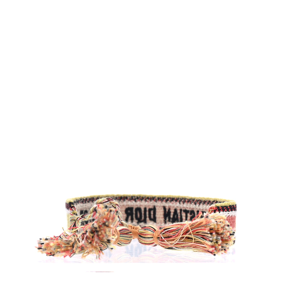Christian Dior Woven Cotton J'Adior Friendship Studded Bracelet Set Multicolor Image 2