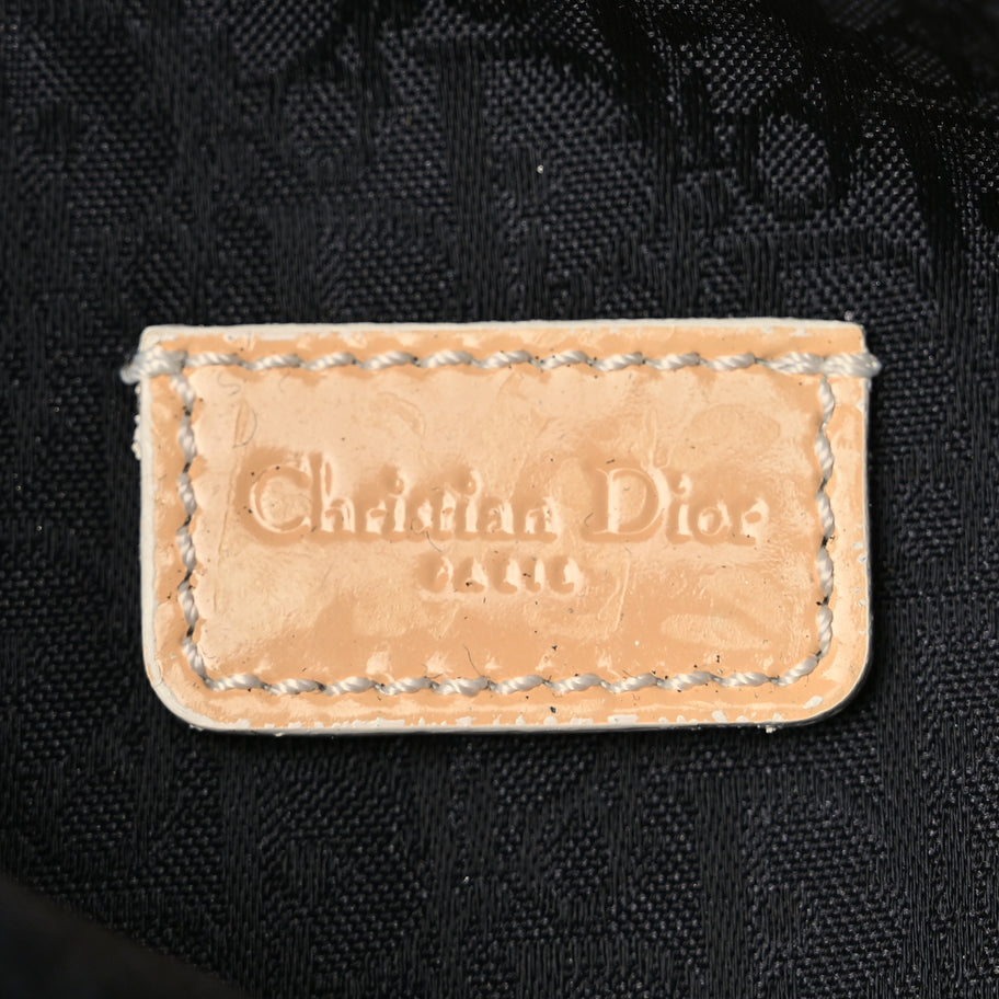 Christian Dior Canvas Camouflage Mini Saddle Pochette Blue Image 5