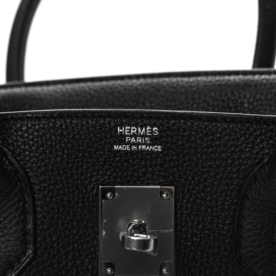 Hermes Togo Birkin 30 Black Image 5