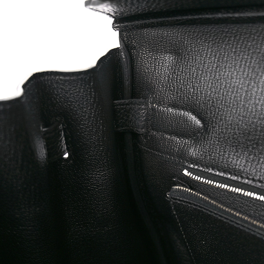 Hermes Togo Birkin 30 Black Image 11