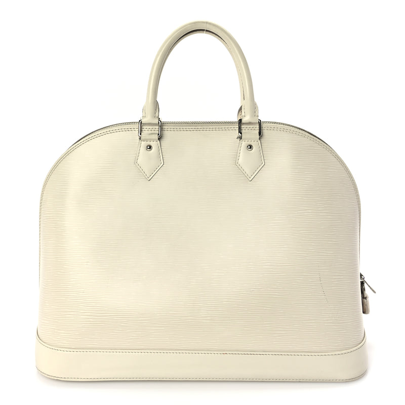 Louis Vuitton Epi Alma GM Ivory