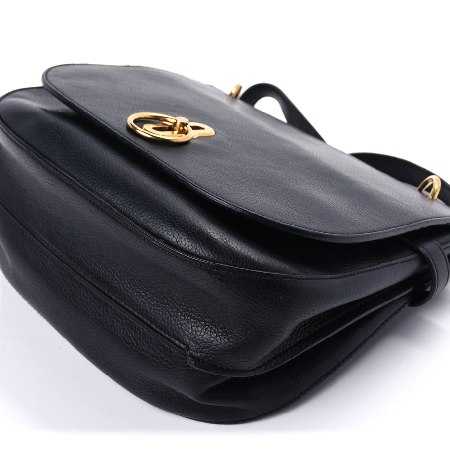 Mulberry Small Classic Grain Calfskin Small Amberley Satchel  Black Image 7