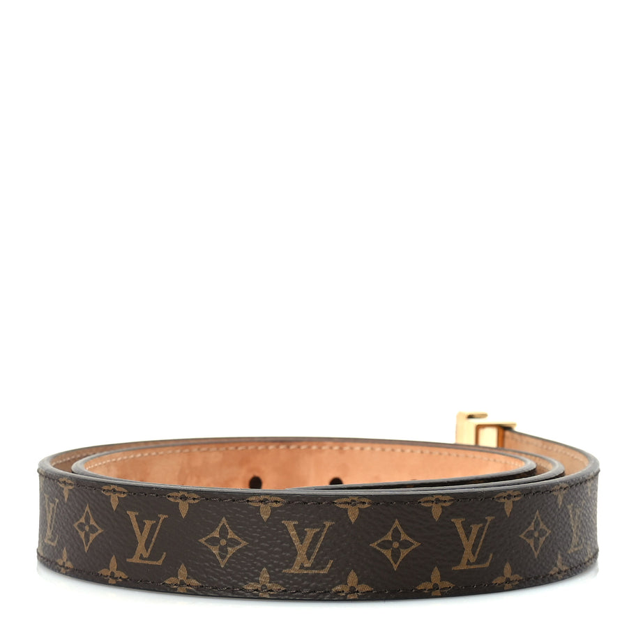 Louis Vuitton Monogram 25mm LV Initiales Belt 85 34 Image 2