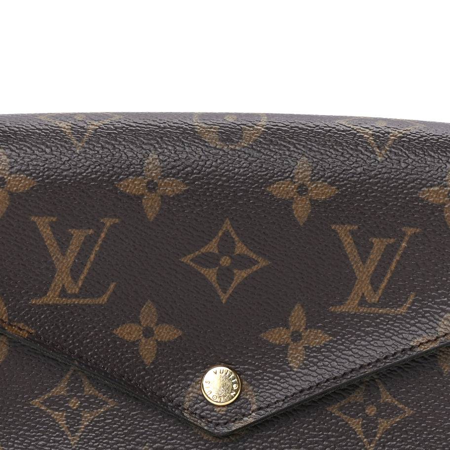 Louis Vuitton Monogram Felicie Strap & Go  Kaki Image 6