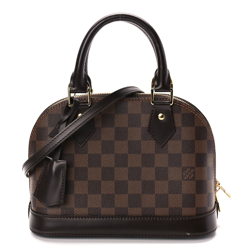  Louis Vuitton Damier Ebene Alma BB