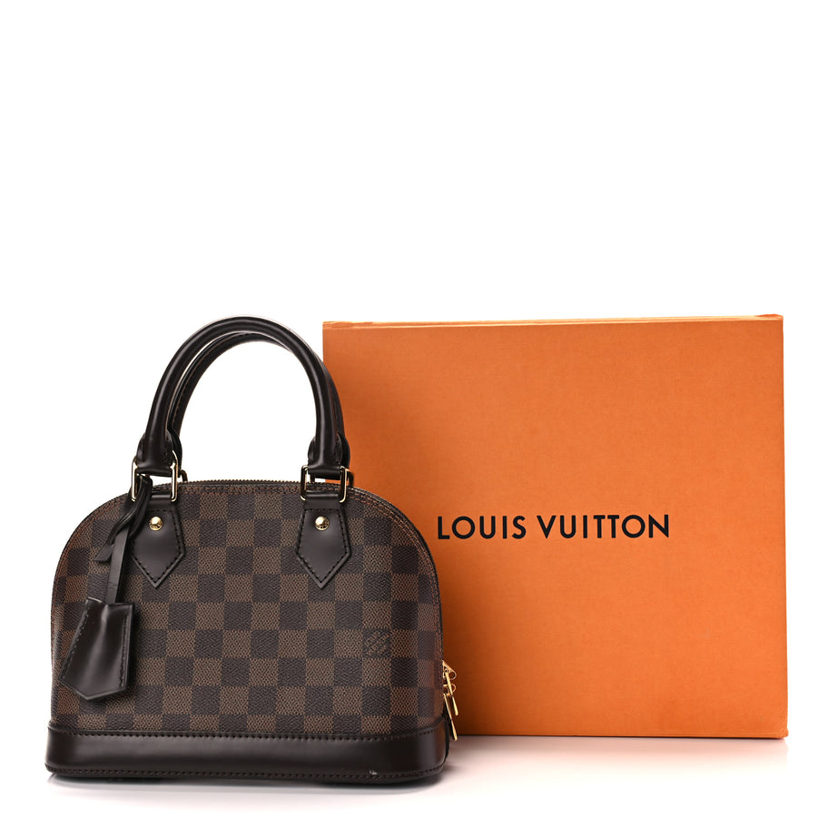 Louis Vuitton Damier Ebene Alma BB Image 9