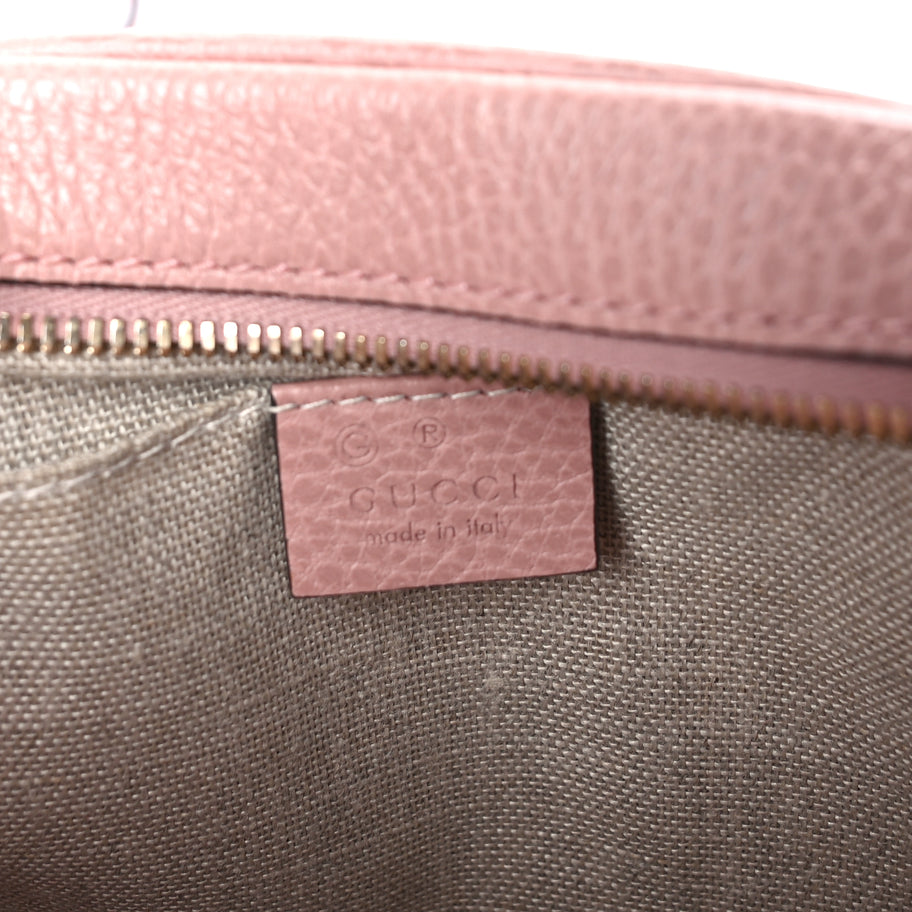Gucci Monogram Mini Bree Messenger Bag Beige Soft Pink Image 5