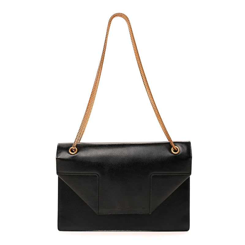  Saint Laurent Grain De Poudre Medium Classic Betty Black