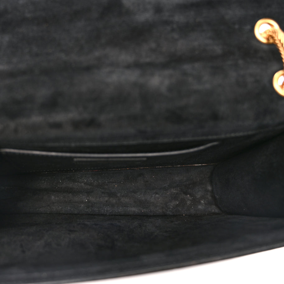 Saint Laurent Grain De Poudre Medium Classic Betty Black Image 4