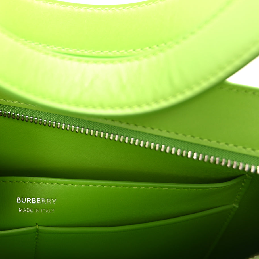 Burberry Smooth Calfskin Medium TB Shoulder Bag Brilliant Green Image 5