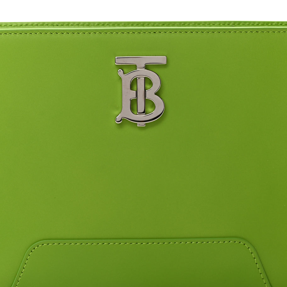 Burberry Smooth Calfskin Medium TB Shoulder Bag Brilliant Green Image 6