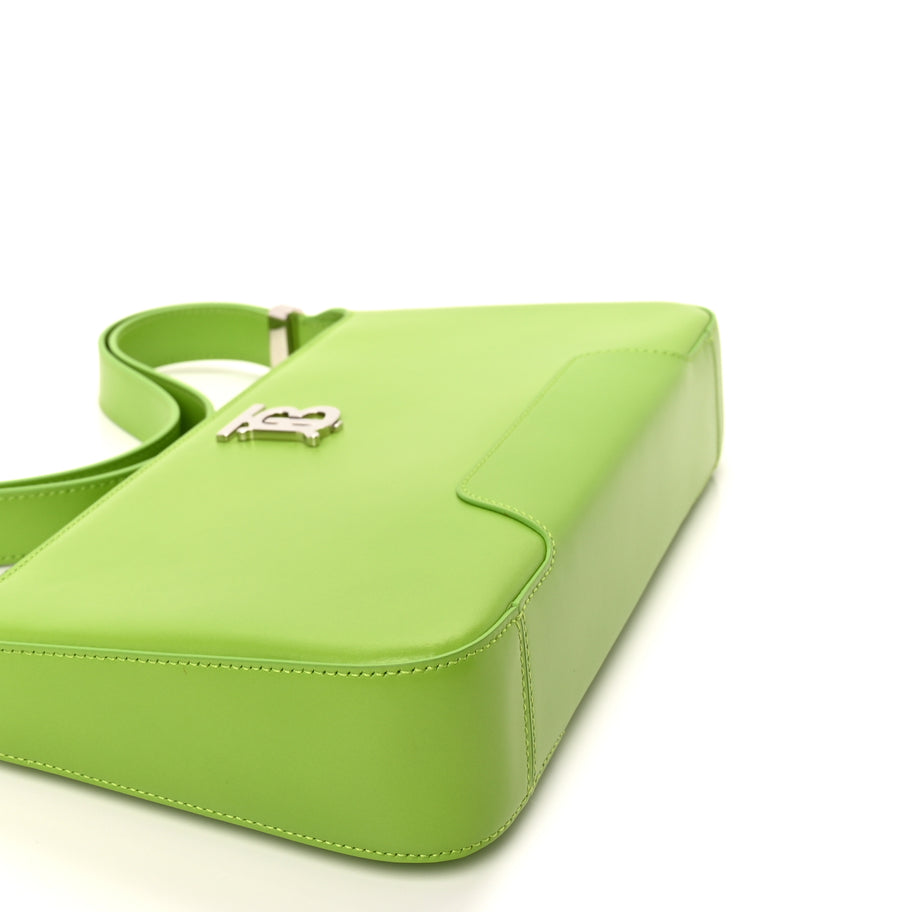 Burberry Smooth Calfskin Medium TB Shoulder Bag Brilliant Green Image 7