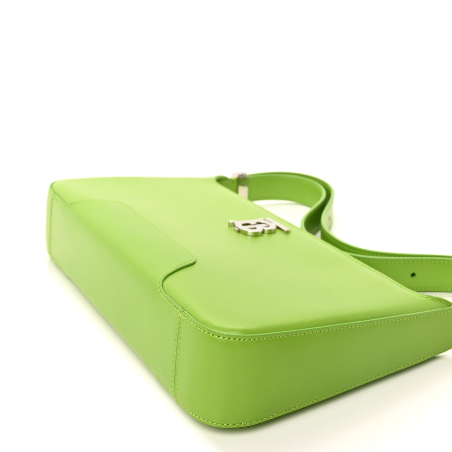 Burberry Smooth Calfskin Medium TB Shoulder Bag Brilliant Green Image 8