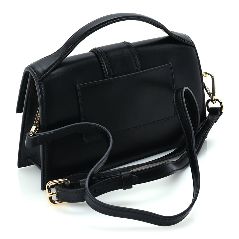  Jacquemus Smooth Calfskin Le Grand Bambino Black