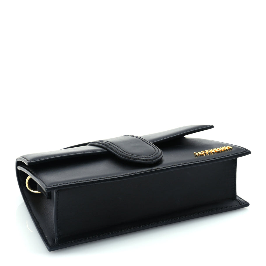 Jacquemus Smooth Calfskin Le Grand Bambino Black Image 3