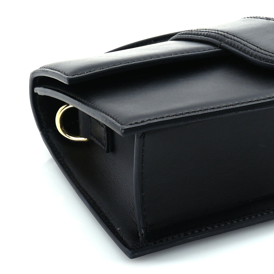 Jacquemus Smooth Calfskin Le Grand Bambino Black Image 7