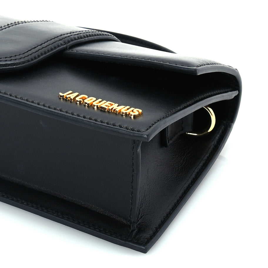 Jacquemus Smooth Calfskin Le Grand Bambino Black Image 8